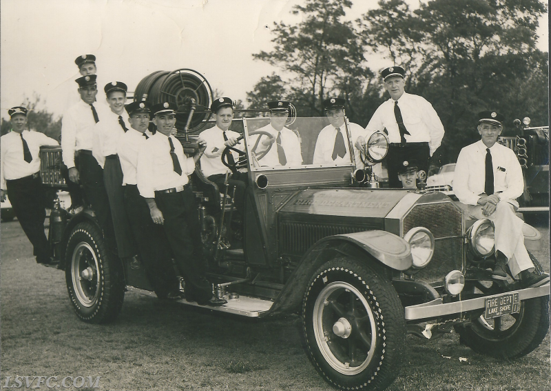 Our First Engine 1921 American LaFrance. Purchased summer1944