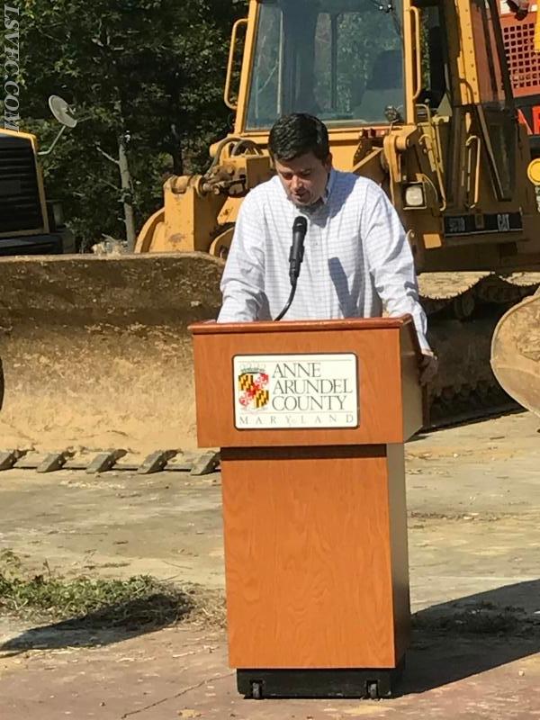 County Concilmsn Derek Fink
October 18, 2016 Ground Breaking