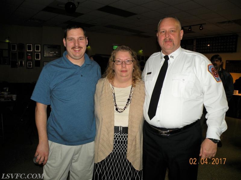 Joe Jr., Kim, and Joe Sr.